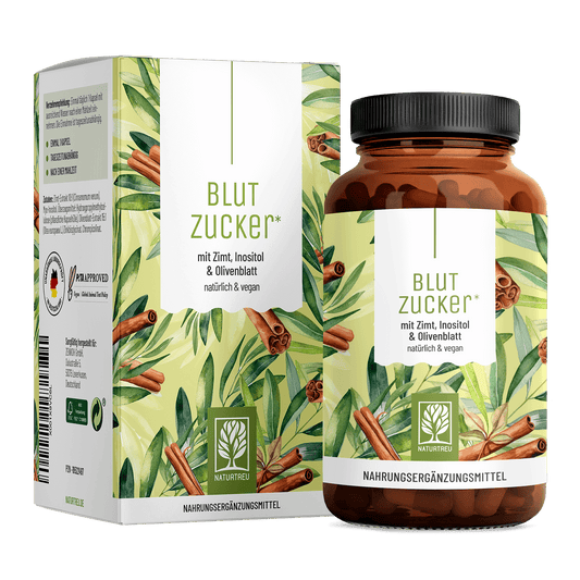 Blutzucker mit Zimt, Inositol & Olivenblatt Titelbild