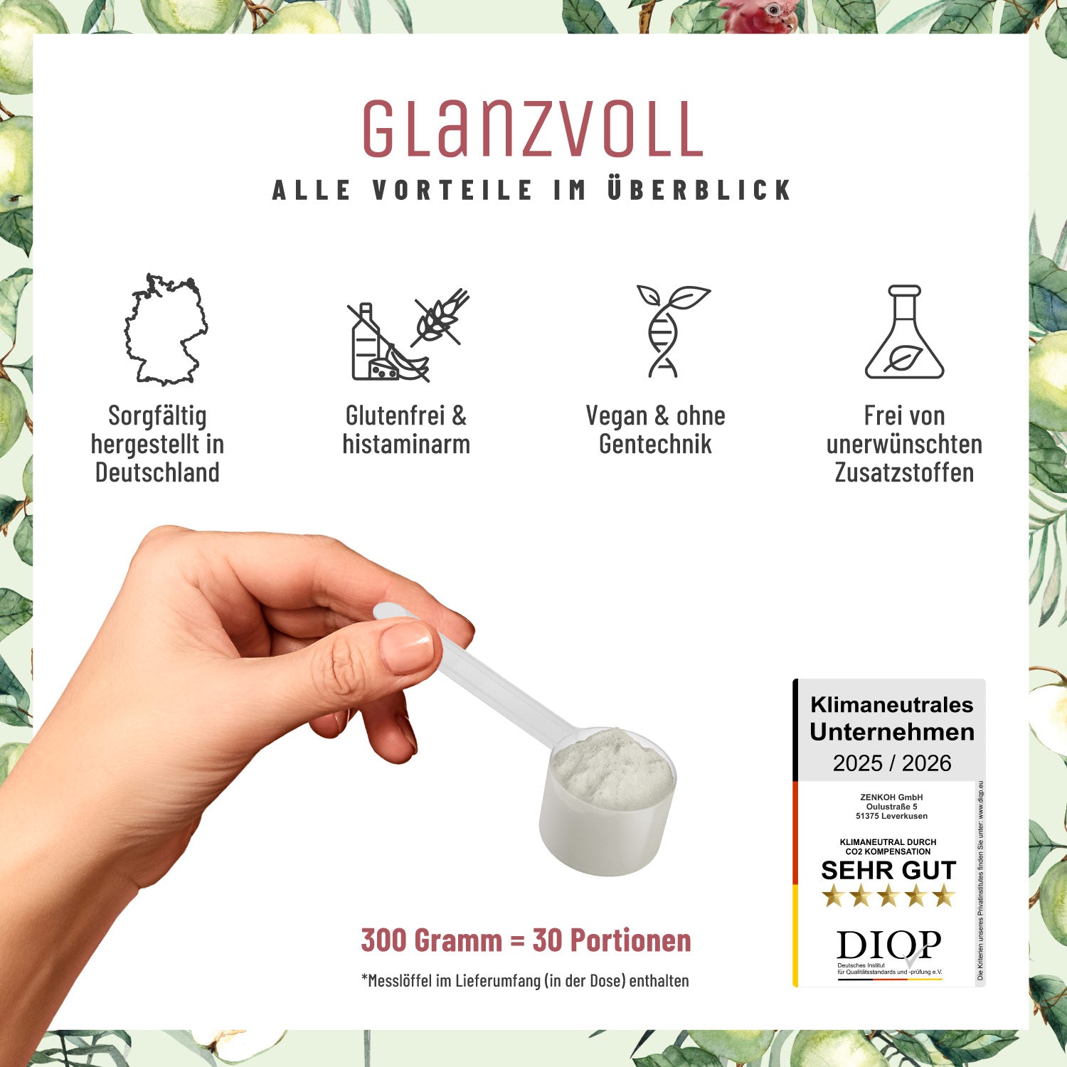 Glanzvoll Vegane-Kollagen-Bildungsunterstüzung Alle Vorteile