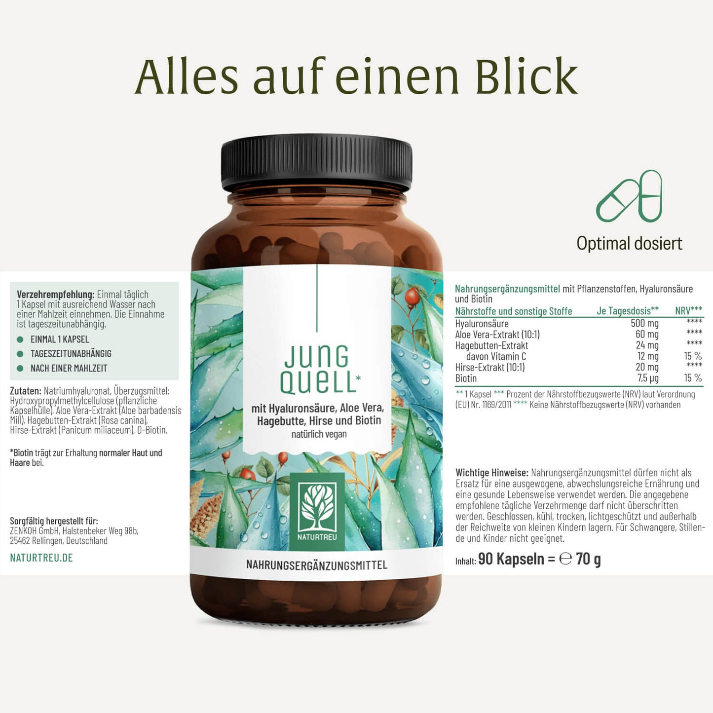 Jungquell mit Hyaluronsaeure Aloe-Vera Hagebutte Hirse Biotin Etikett 01