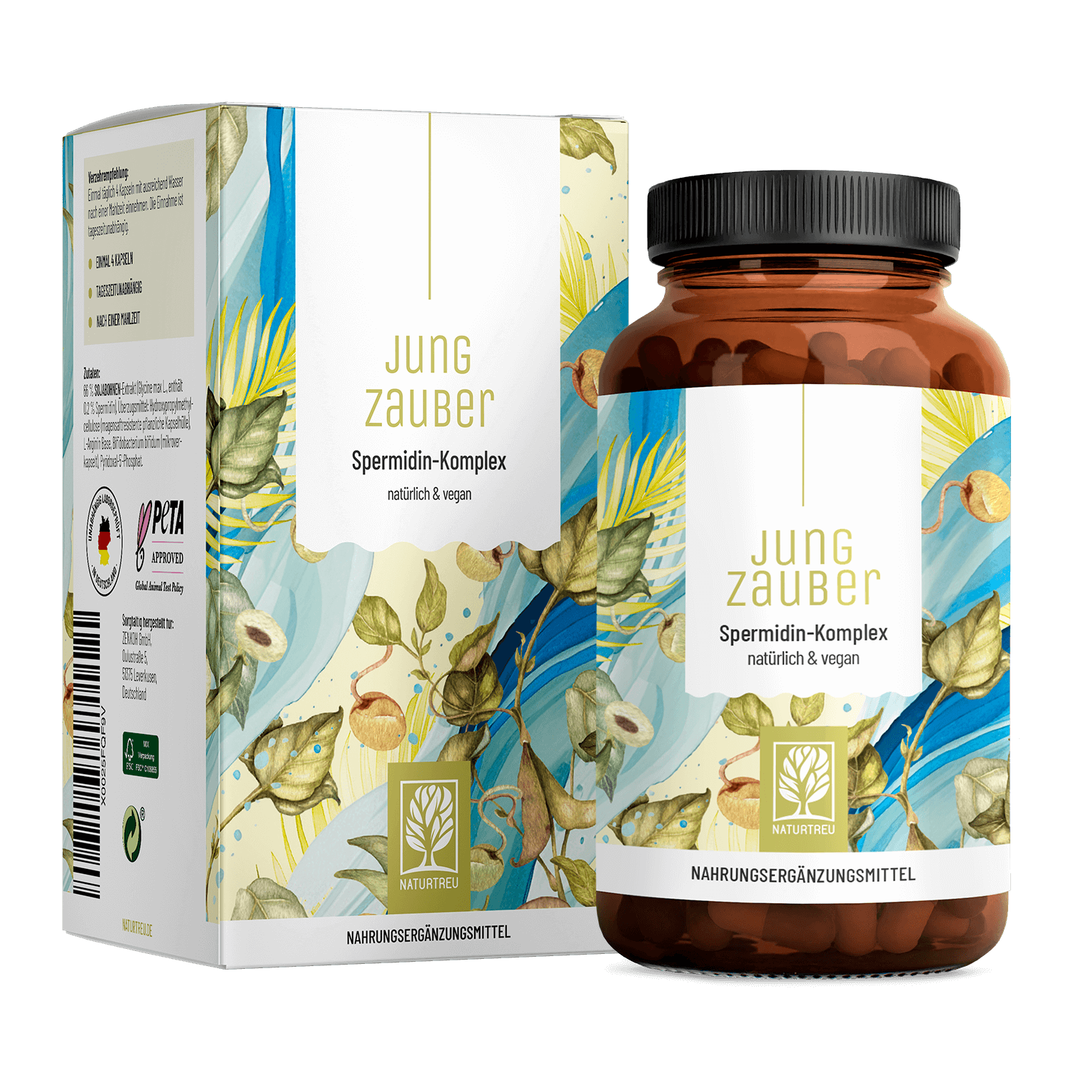 NATURTREU Jungzauber Spermidin Kapseln hochdosiert NATURTREU Jungzauber Spermidin Kapseln hochdosiert