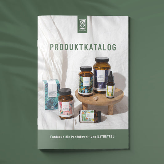 Naturtreu Produktkatalog Titelbild