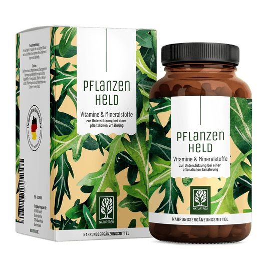 Pflanzenheld Vitamine Mineralien Titelbild