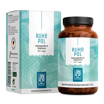 Ruhepol Ashwagandha Rosenwurz Titelbild