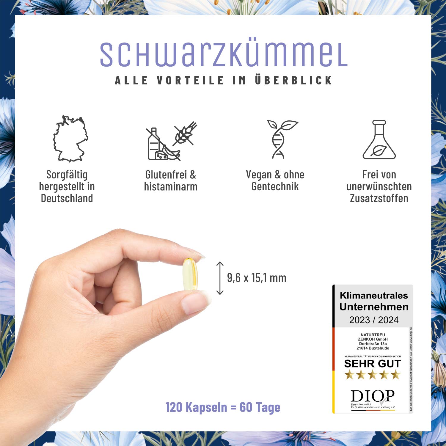 Schwarzkuemmel Schwarzkuemmeloel Vorteile