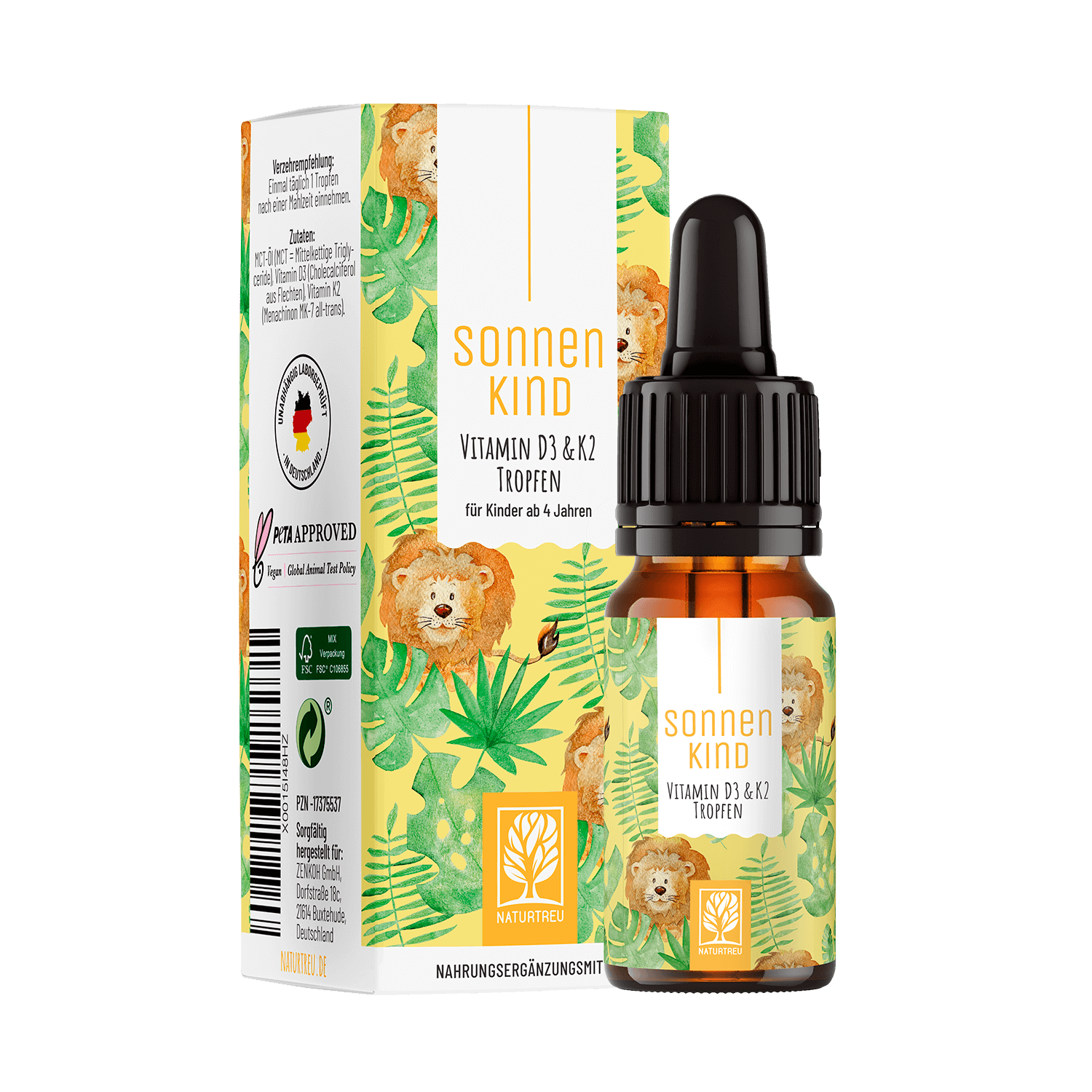 Sonnenkind Vitamin D3 K2 Titelbild