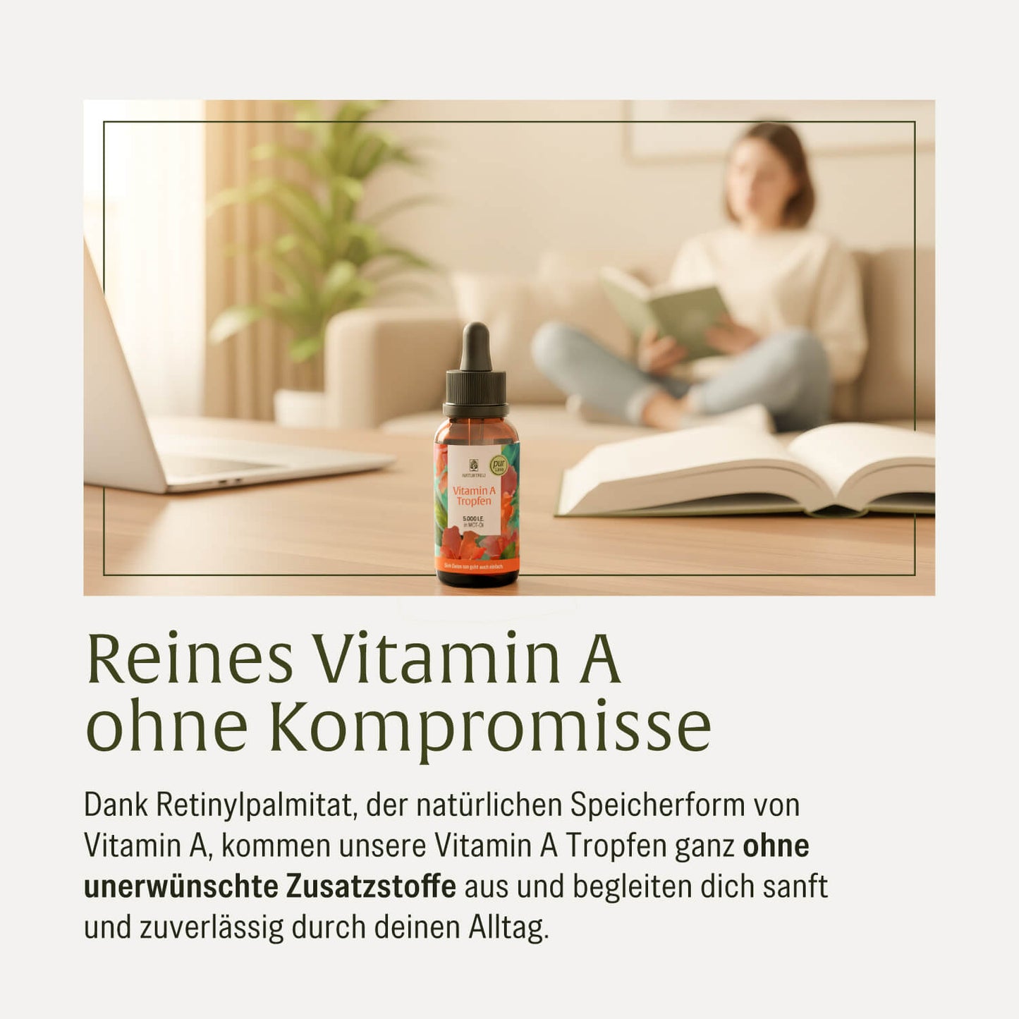 Vitamin A Tropfen: 5.000 I.E. in MCT-Öl