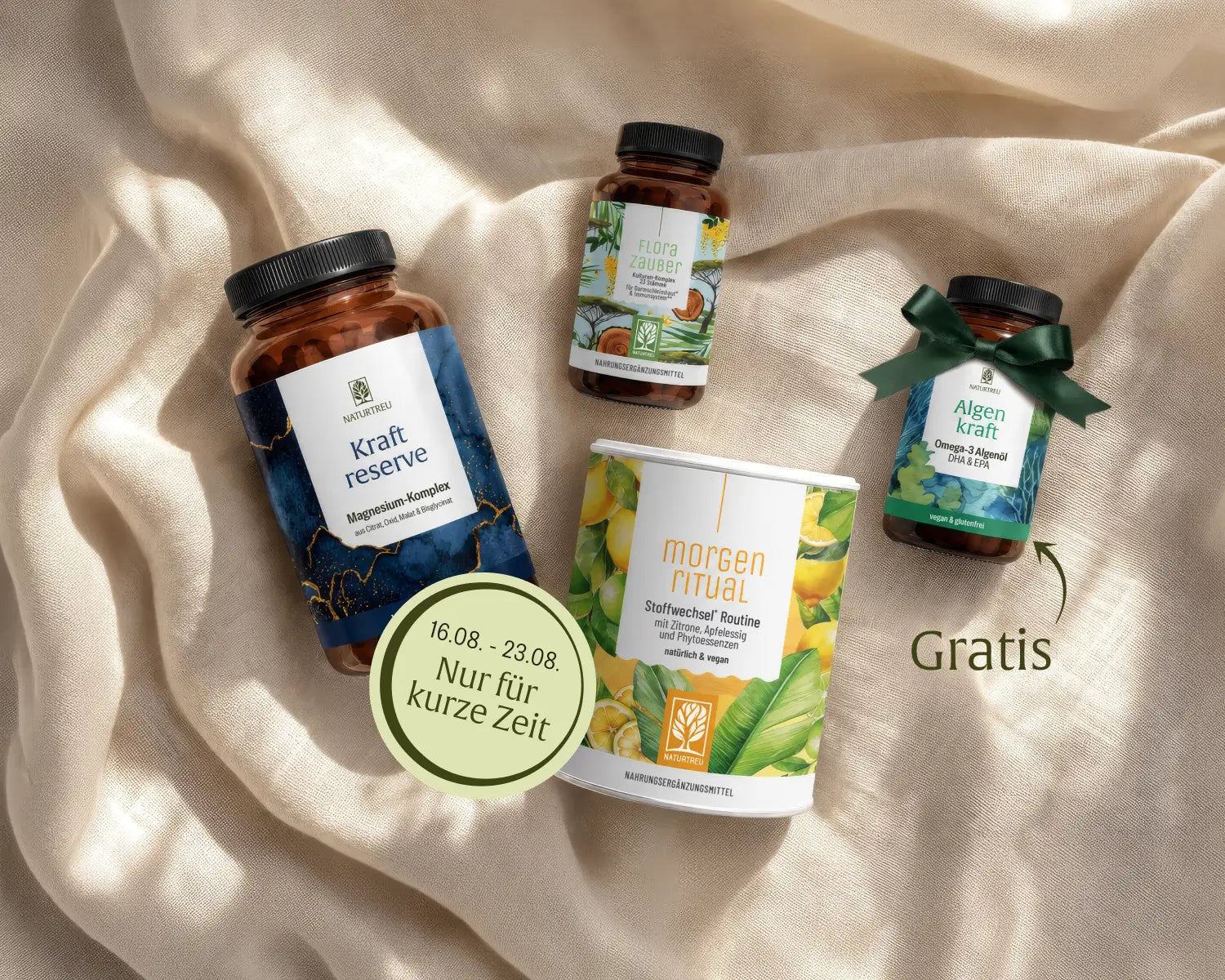 NATURTREU - 4 für 3 Aktion