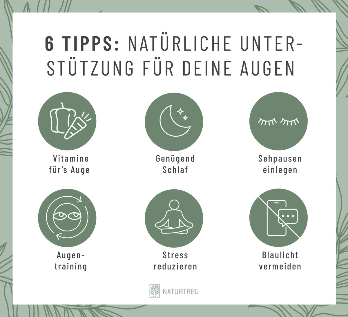 6 Tipps: Augen trainieren und entspannen