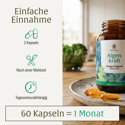 Omega 3 Familien Sparpaket: Algenkraft & Algenknirps