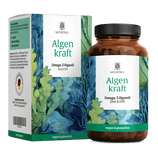Algenkraft von NATURTREU, 60 Omega 3 Algenöl Kapseln DHA & EPA für 30 Tage