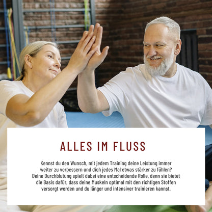 Blutfluss Nattokinase-Komplex mit Arginin und Citrullin Moodbild
