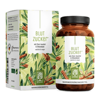 Blutzucker: Komplex mit Zimt, Inositol & Olivenblatt