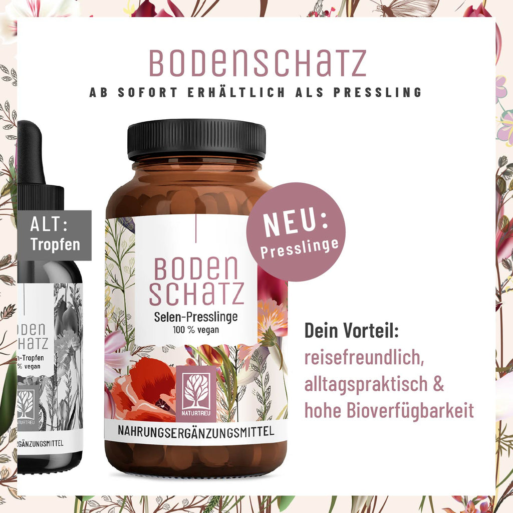 Bodenschatz Selen-Presslinge Neu-Presslinge