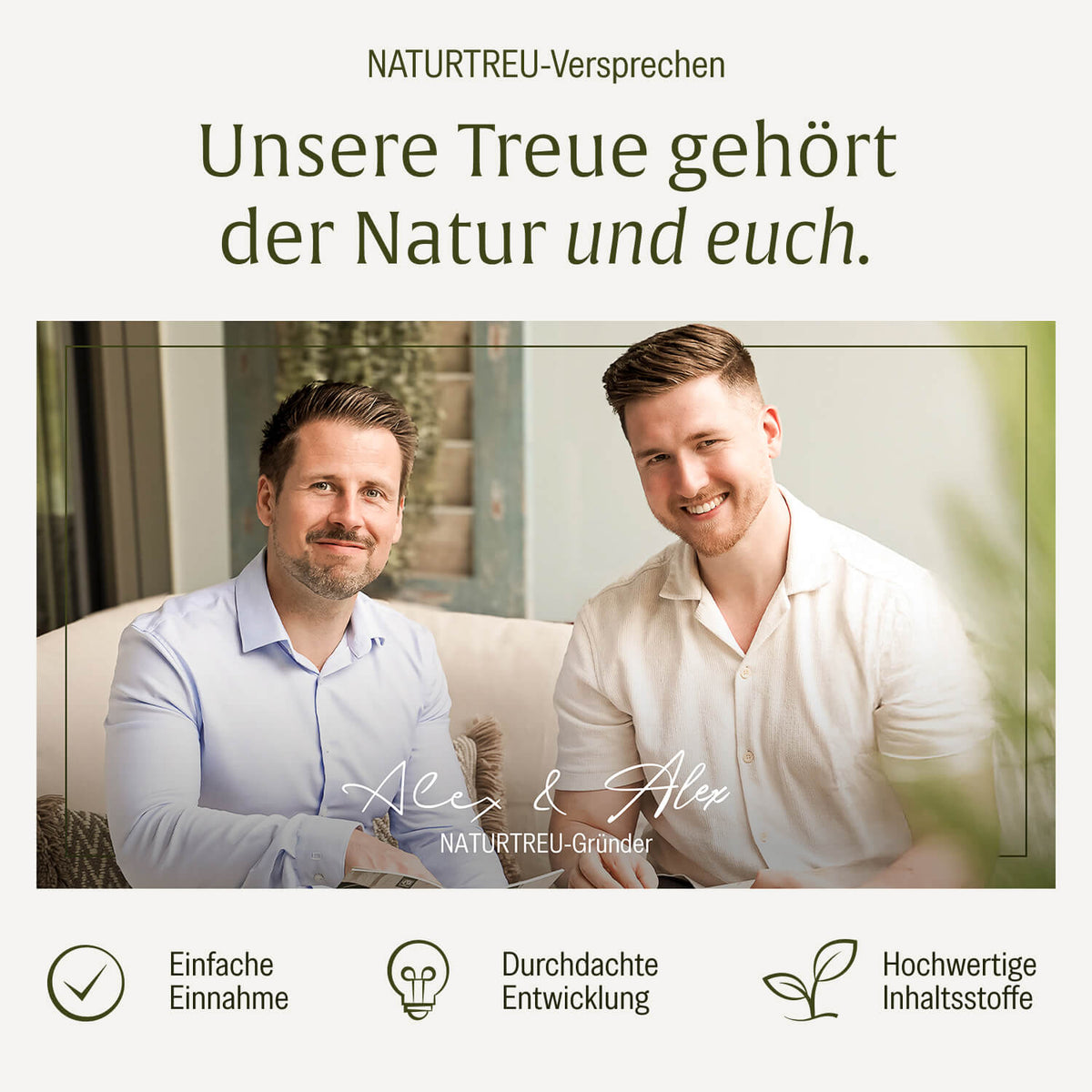 Bor Presslinge Naturtreu Versprechen