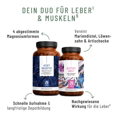Bestseller Sparpaket: Blütenrein & Kraftreserve