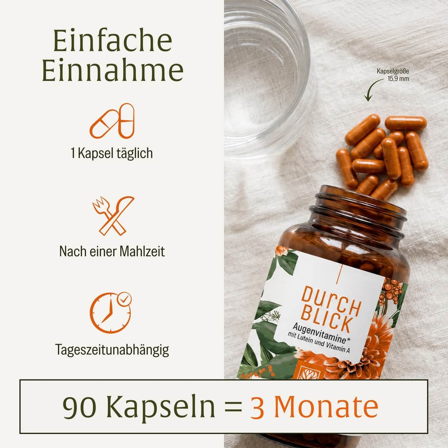 DUBL Augenvitamine Creatives DE Einfache Einnahme