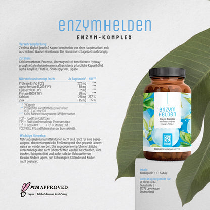 Flora-Enzym-Paket: Kulturen- & Enzym-Komplex