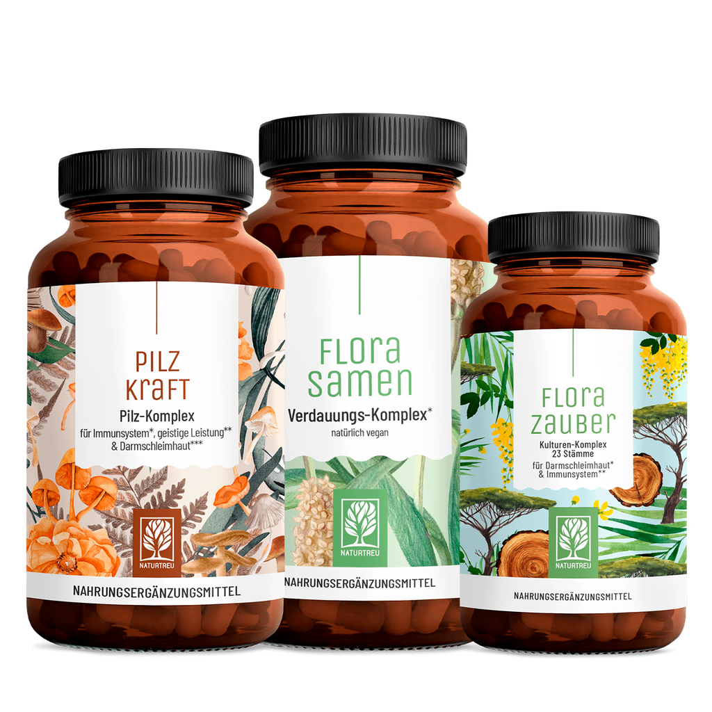 Flora Balance Paket Florasamen Florazauber Pilzkraft