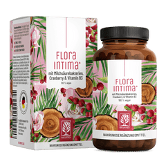 Floraintima: Milchsäurebakterien mit Cranberry & Vitamin B3