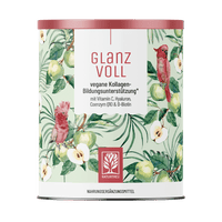 Glanzvoll: Vegane Kollagen-Bildungsunterstützung* mit Vitamin C, Hyaluron, Q10 & D-Biotin