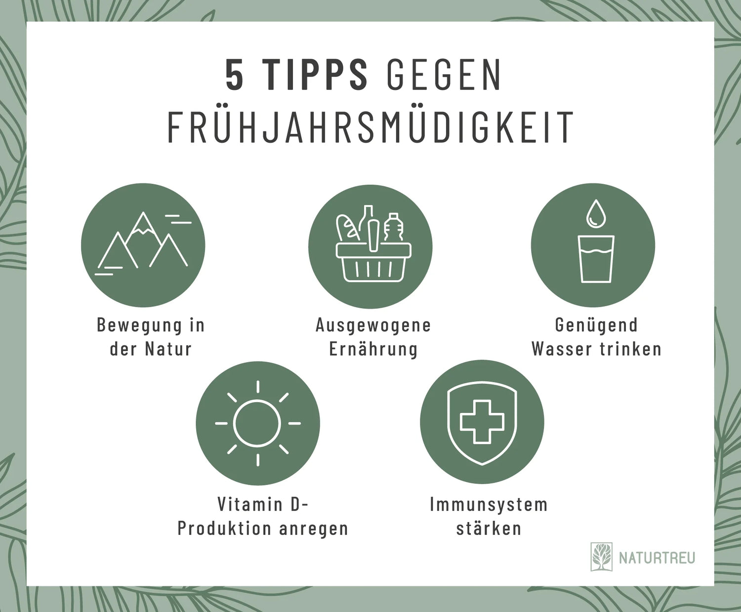 Fit durch den Frühling mit unseren Tipps gegen Frühjahrsmüdigkeit 
