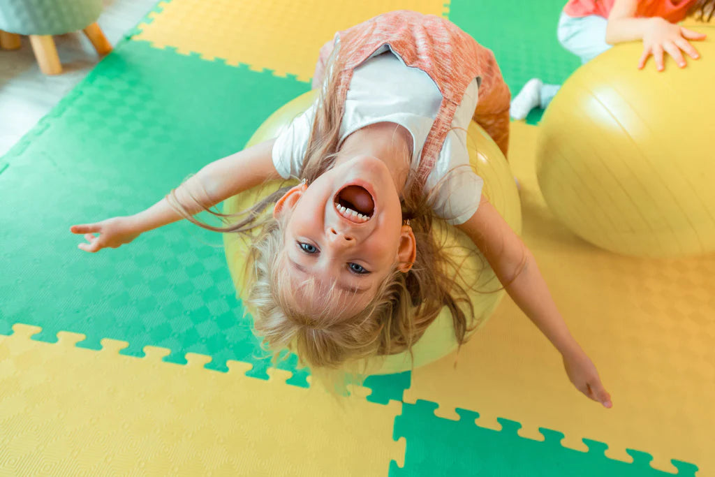 Kinder sind immer in Bewegung 