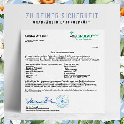 Magenbalance veganer betain hci komplex Laborzertifikat
