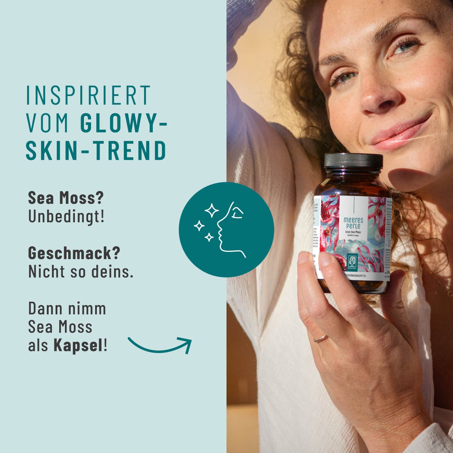 Meeresperle Irish sea moss glowy skin trend