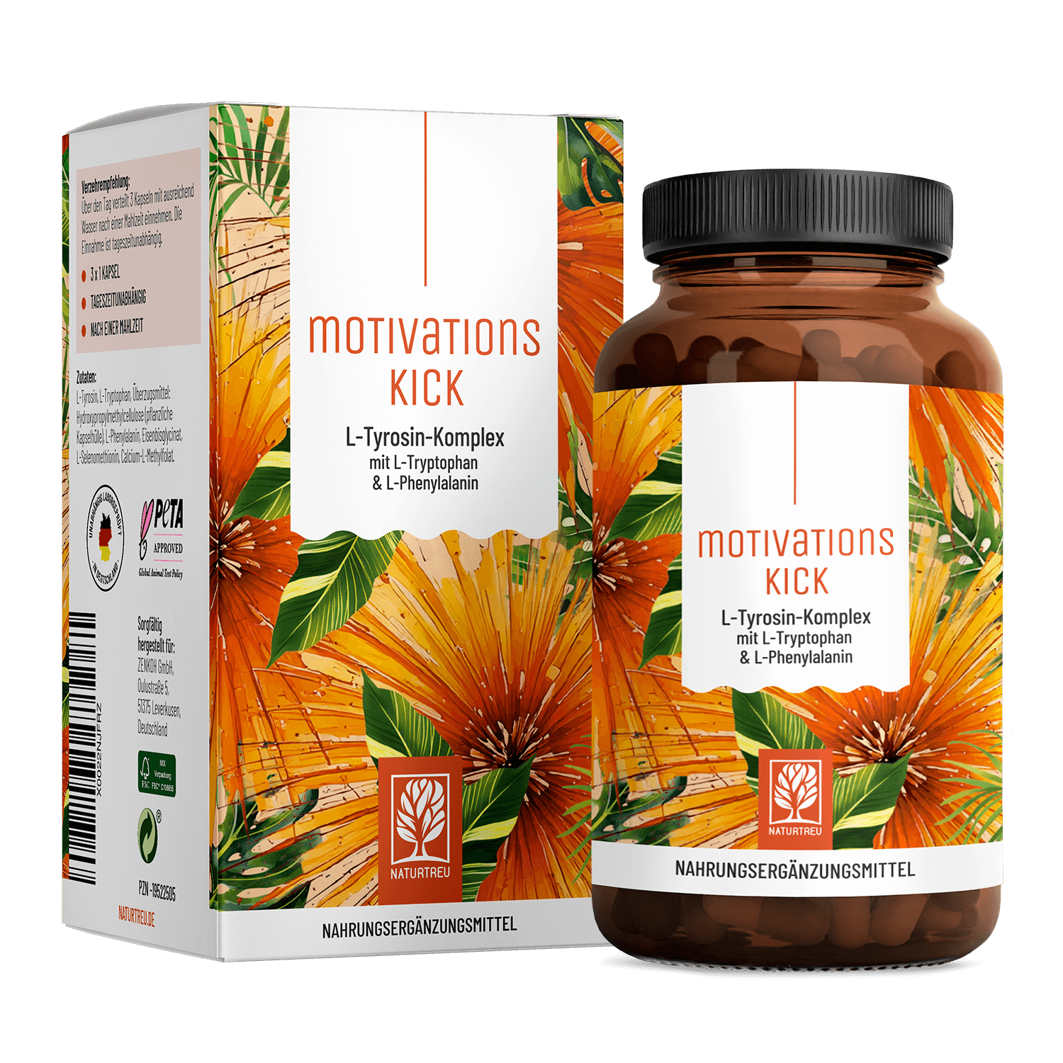 Motivationskick L-Tyrosin-Komplex Titelbild