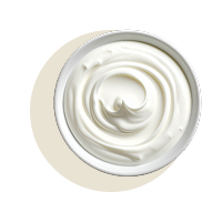 Unpasteurisierter Naturjoghurt