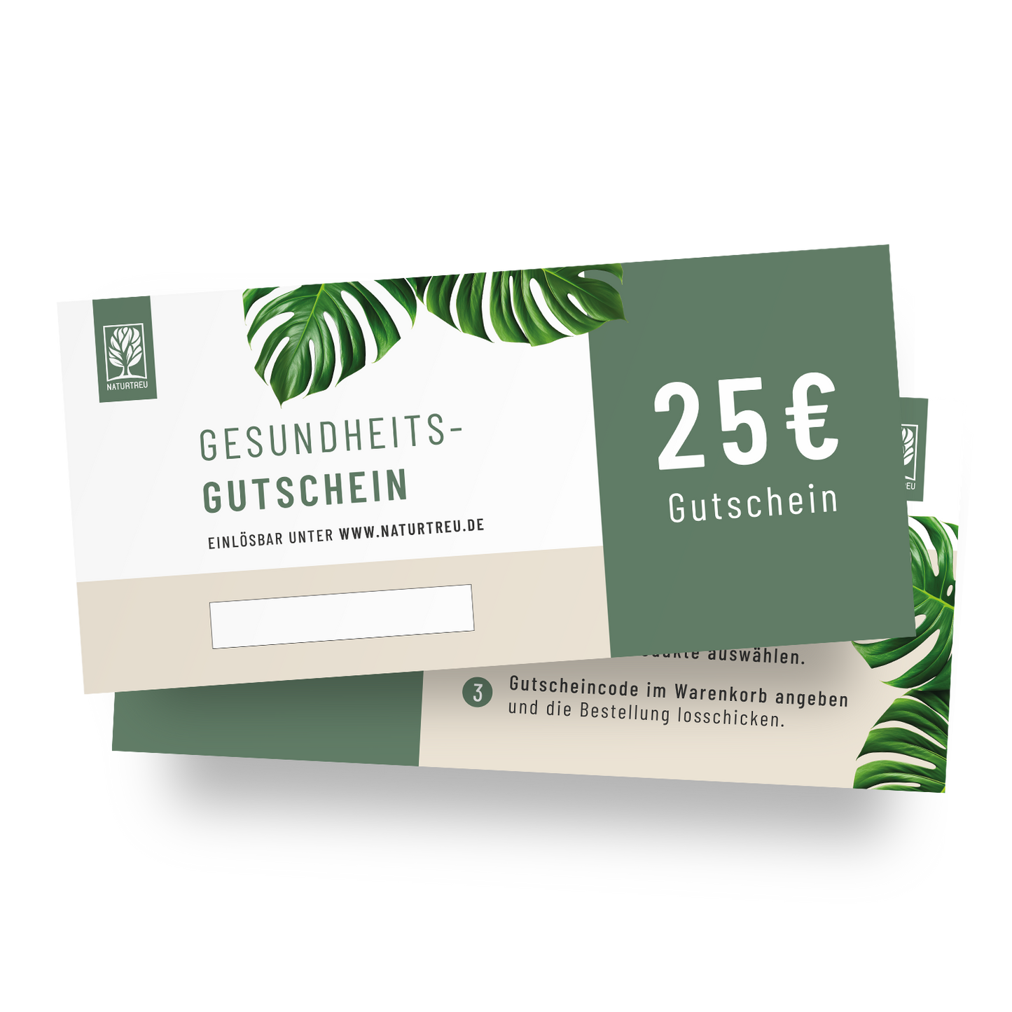 Geschenkgutschein zum Selbstausdrucken