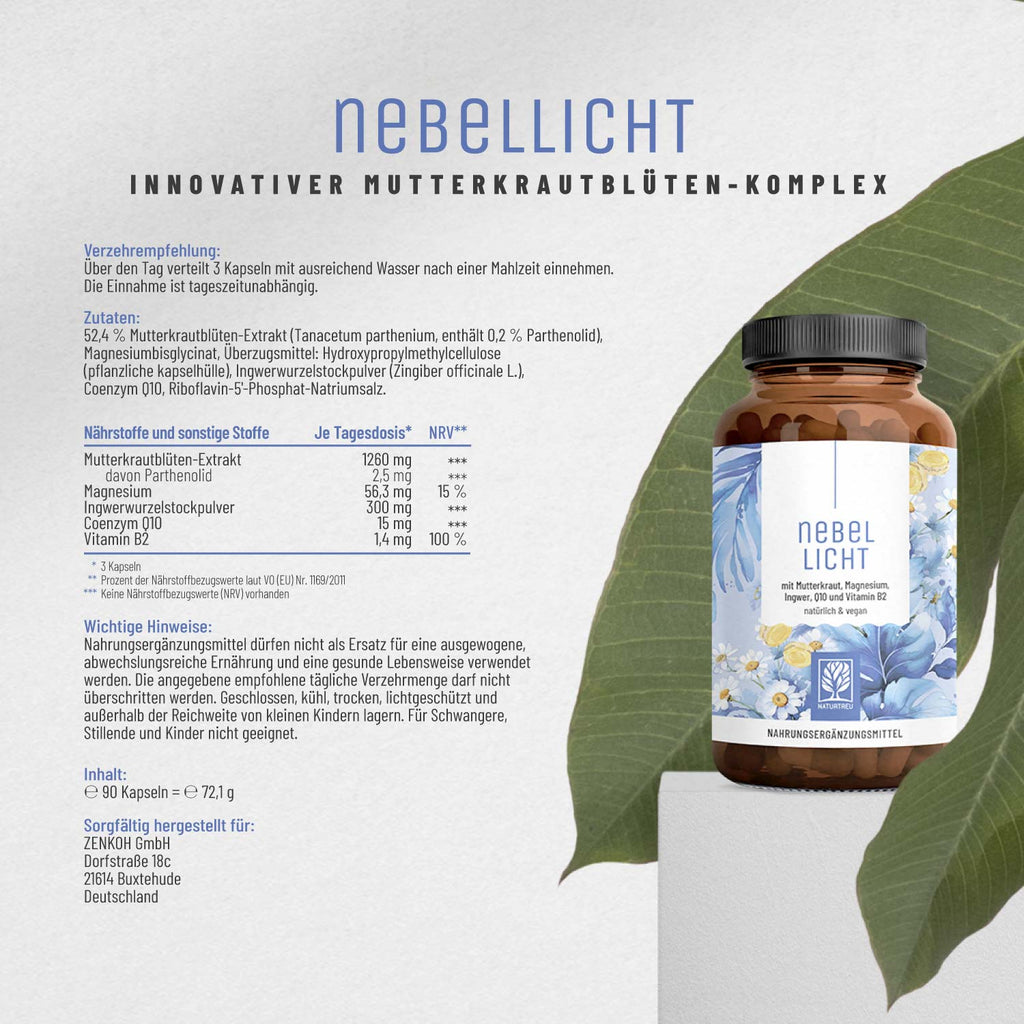 Nebellicht Mutterkraut-Magnesium-Ingwer-q10-vitaminb2-komplex Etikett01 