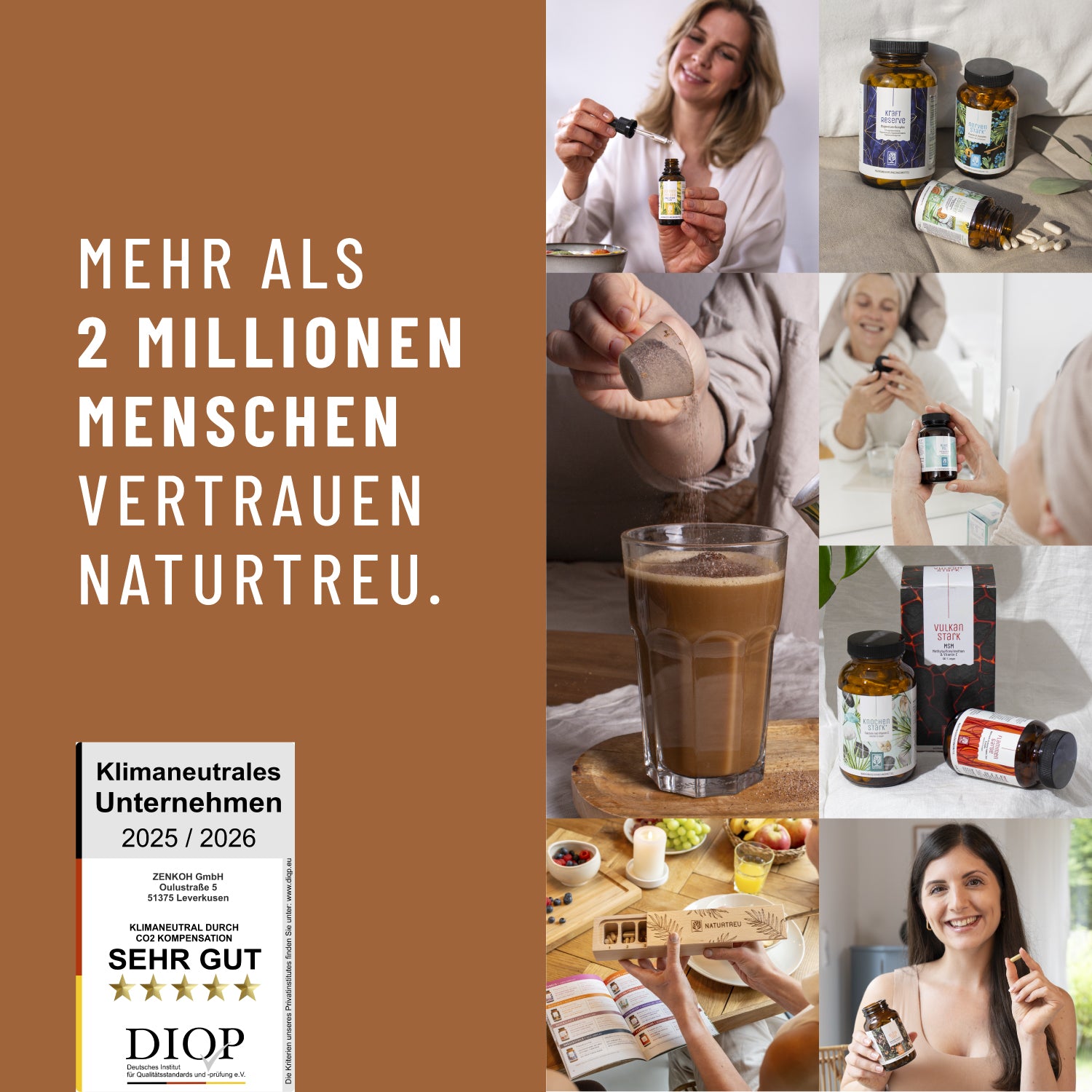 Pilzkaffee Kaffeegetraenkepulver Testimonial