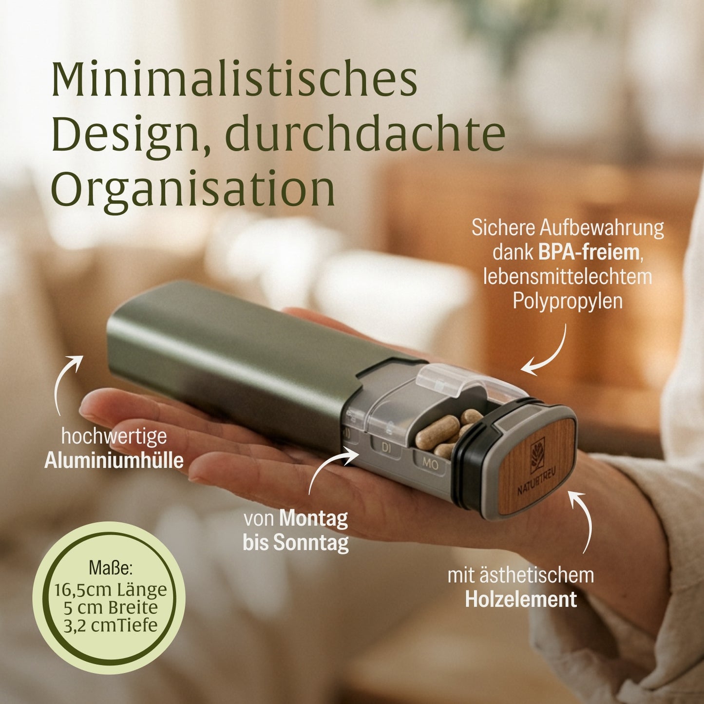 Routinebox Pillenbox Sondercreative