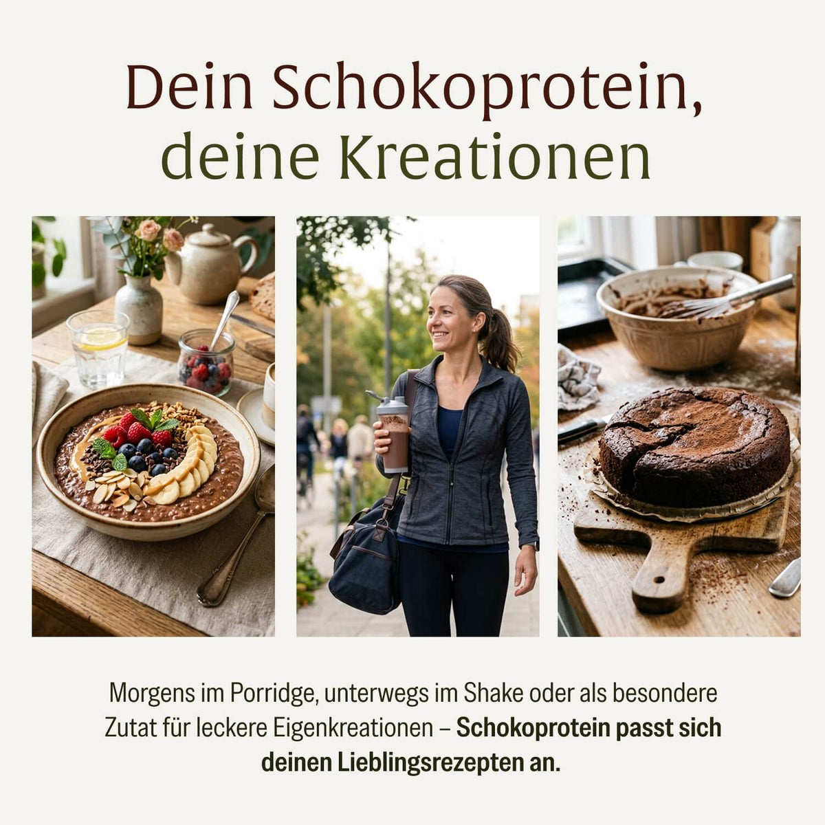 Schokoprotein Veganes Proteinpulver Deine Kreationen