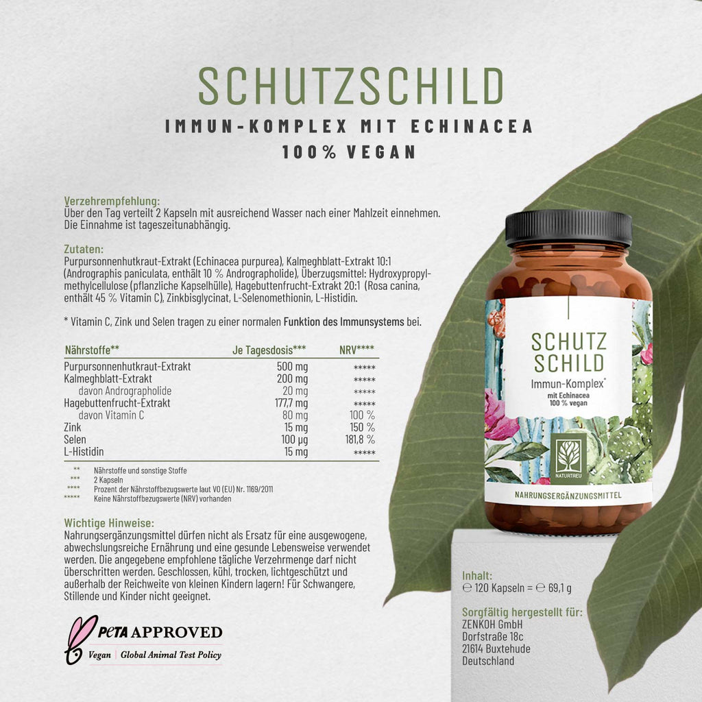 Schutzschild Immun-Komplex Etikett 