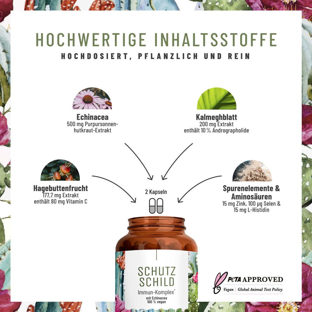 Schutzschild Immun Komplex Inhaltstoffe