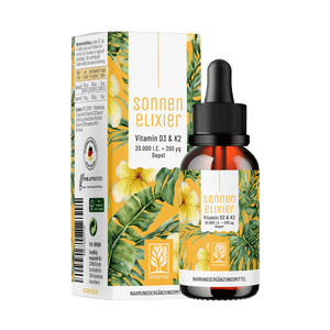 Sonnenelixier Vitamin D3 K2 Titelbild
