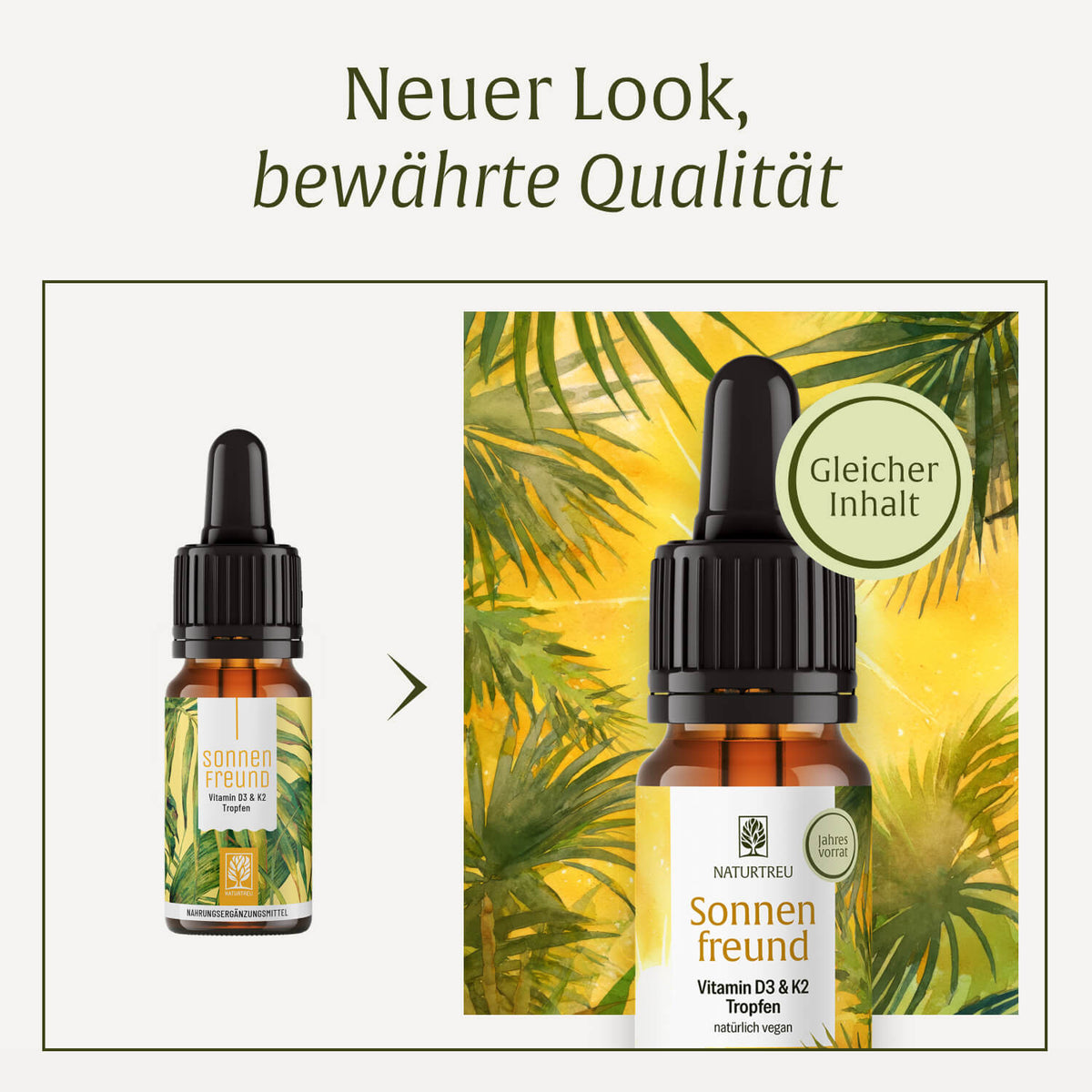Sonnenfreund Small: Vitamin D3 & K2 Tropfen