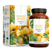 Sonnenschatz: Vitamin D3 & K2 5 Tage Depot (5.000 I.E.)