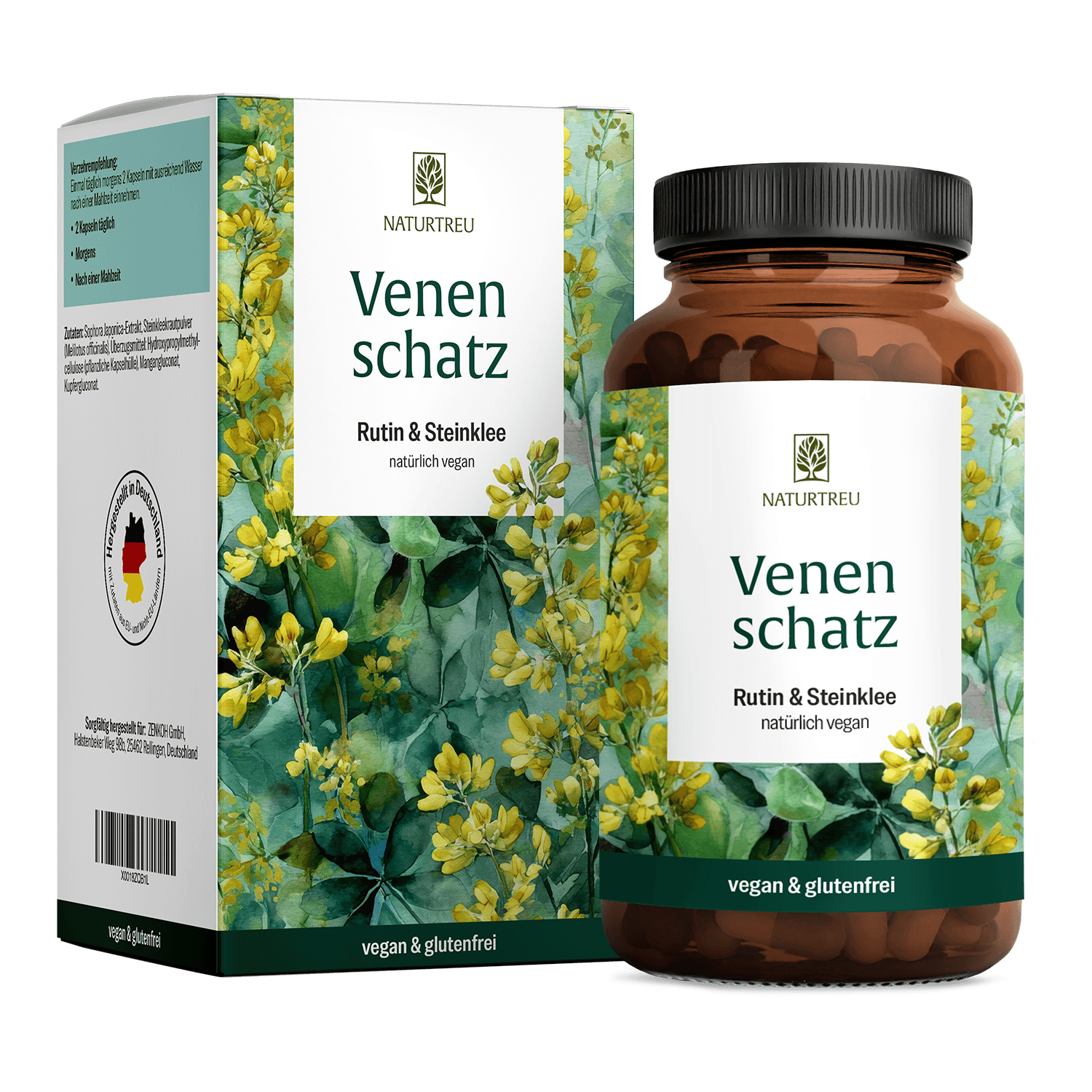 Venenschatz — Rutin & Steinklee (NATURTREU)