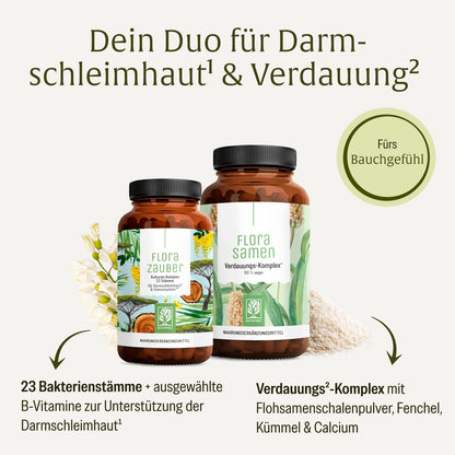 Verdauungs Sparpaket: Florazauber & Florasamen
