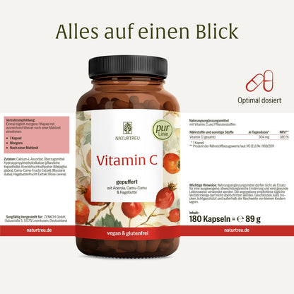 Vitamin C Komplex Etikett