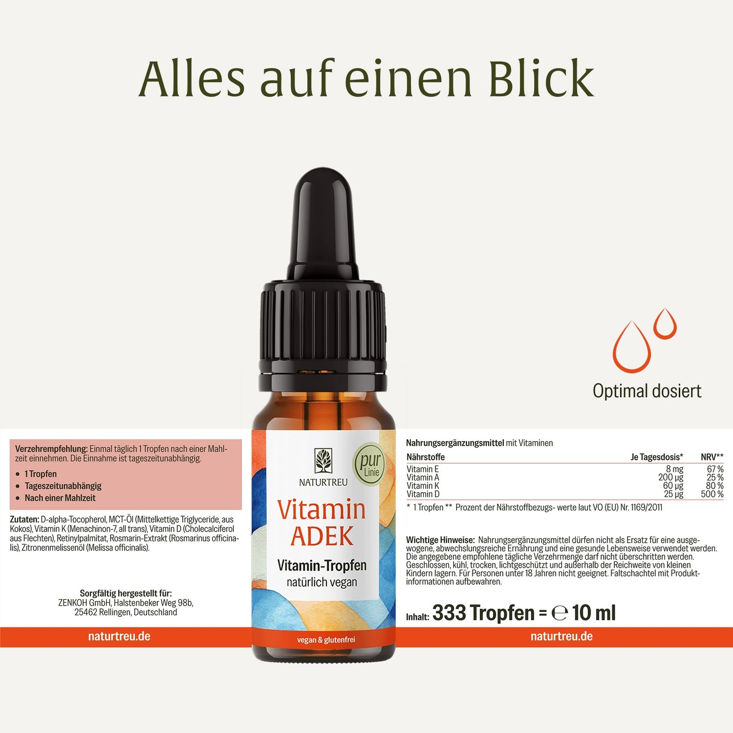Vitamin ADEK: Vitamin Tropfen