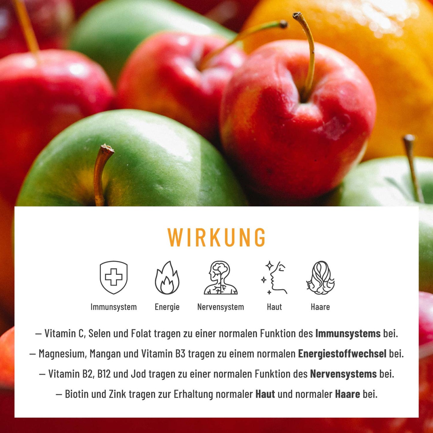 Vitaminquelle Multivitamin-Komplex Moodbild Wirkung DE