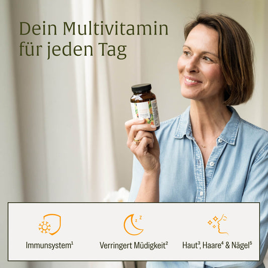 Vitaminquelle Multivitamin-Komplex Moodbild Wirkung DE