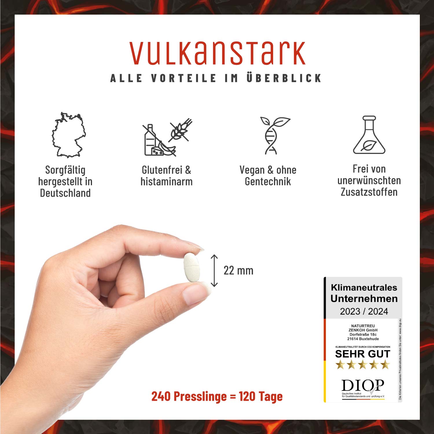 Vulkanstark MSM alle Vorteile