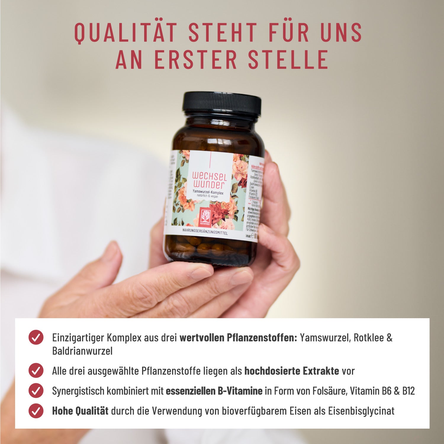 Wechselwunder Meno Komplex Yamswurzel Kapseln von NATURTREU Wechselwunder Meno Komplex Yamswurzel Kapseln von NATURTREU