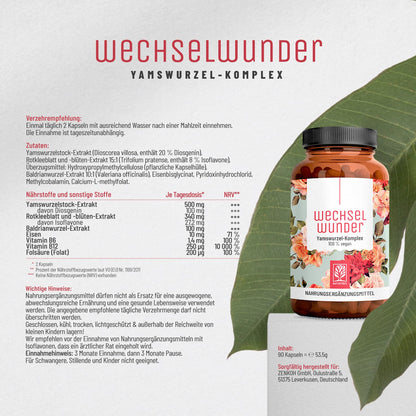 Wechselwunder Yamswurzel-komplex Etikett