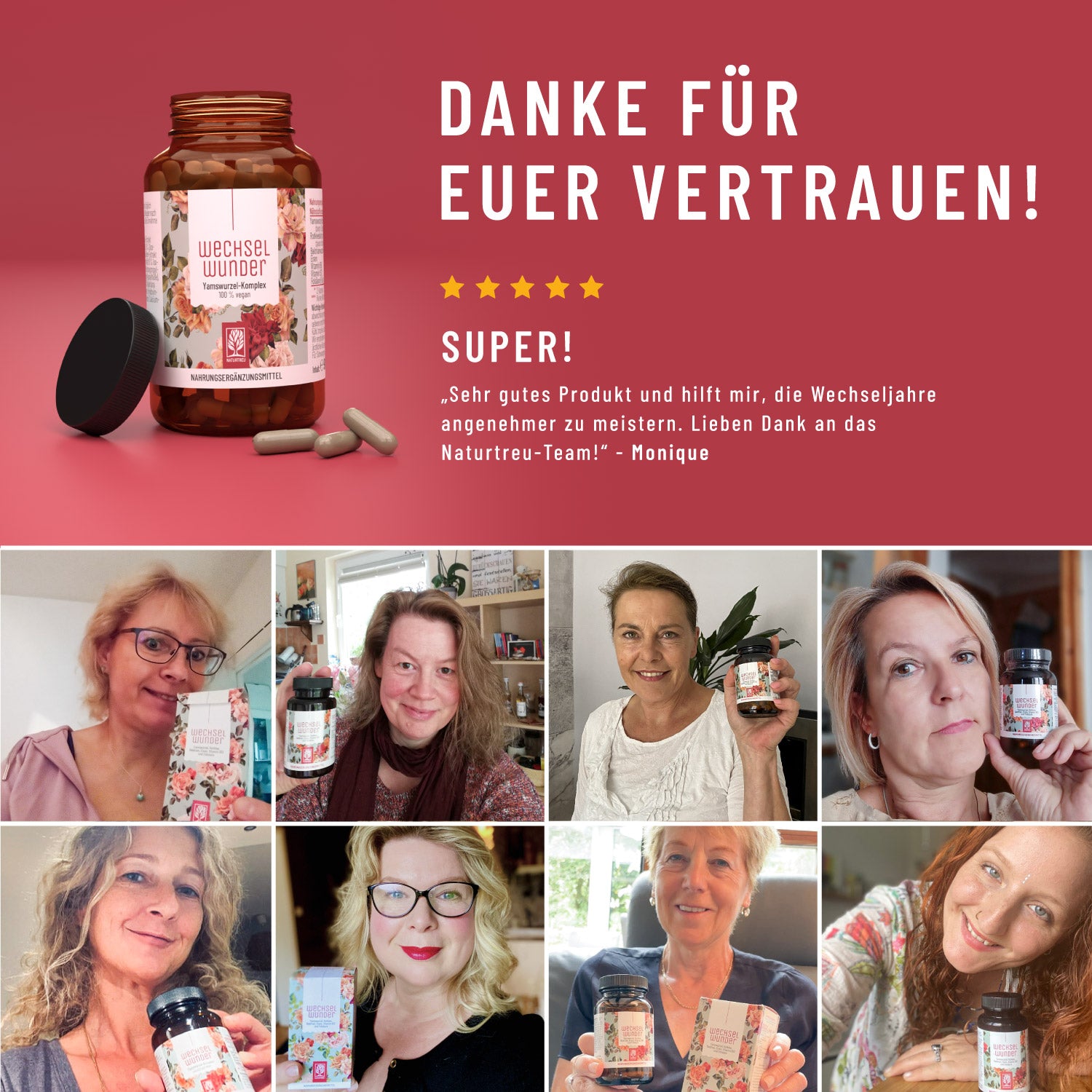 Wechselwunder Meno Komplex Yamswurzel Kapseln von NATURTREU Wechselwunder Meno Komplex Yamswurzel Kapseln von NATURTREU